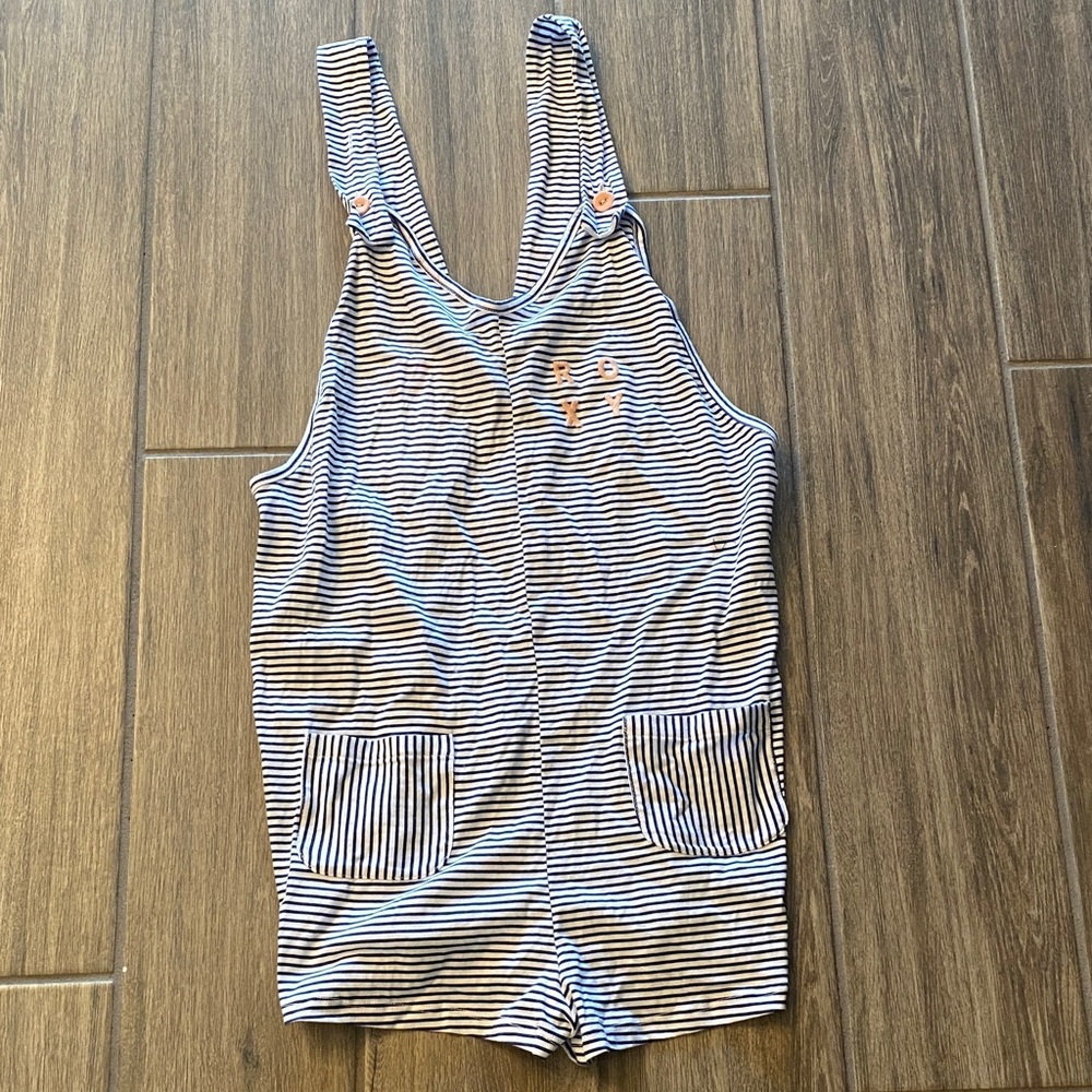 Roxy Striped  Romper One Piece